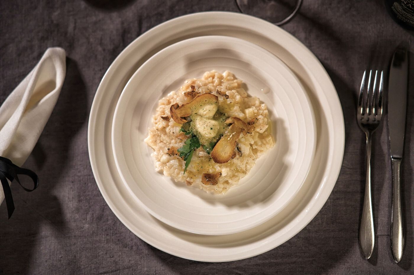 Steinpilzrisotto